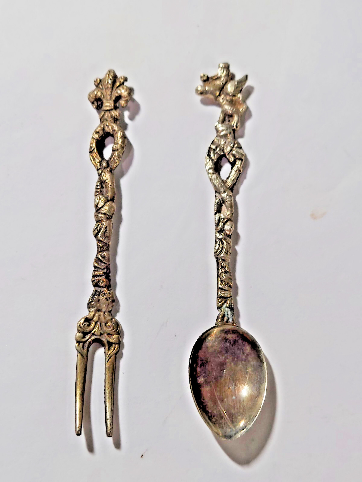 VINTAGE SPOON AND FORK