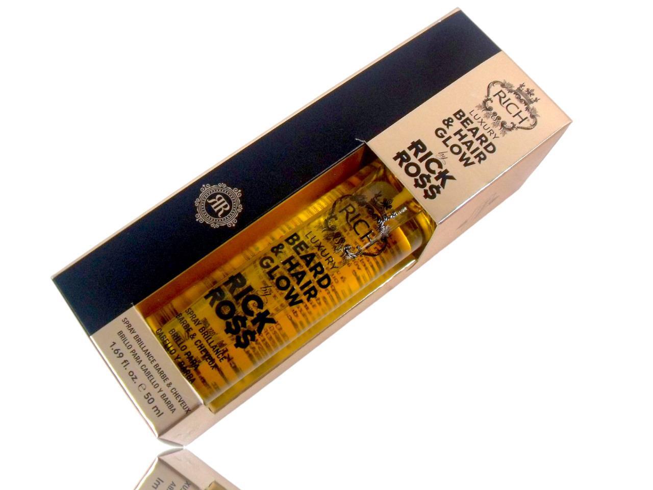 Rick Ross Rich Luxury Men's "Breard & Hair Glow" Spray 1.69oz. Add Gloss & Shine