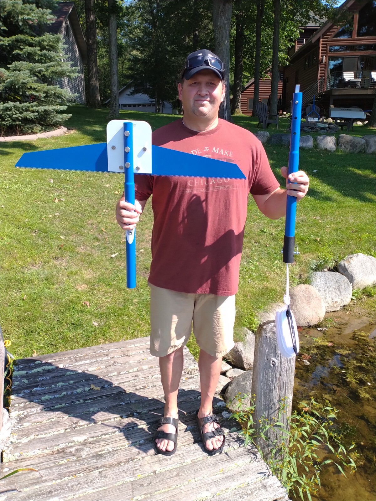 Weed Glider from Beachroller - CUT YOUR LAKEWEEDS FAST!