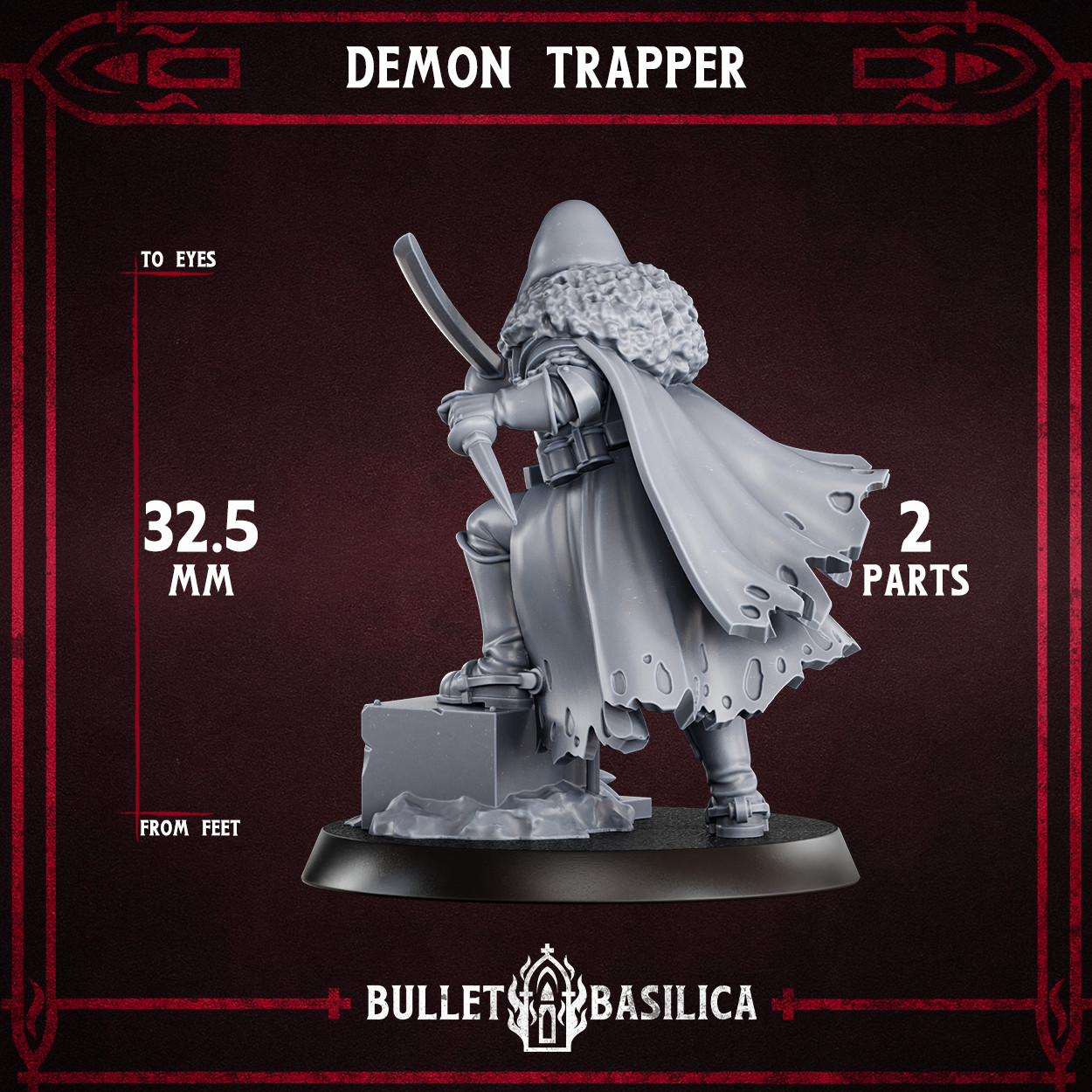 Crimson Hussars Demon Trapper Grimdark Trenchwar Proxy