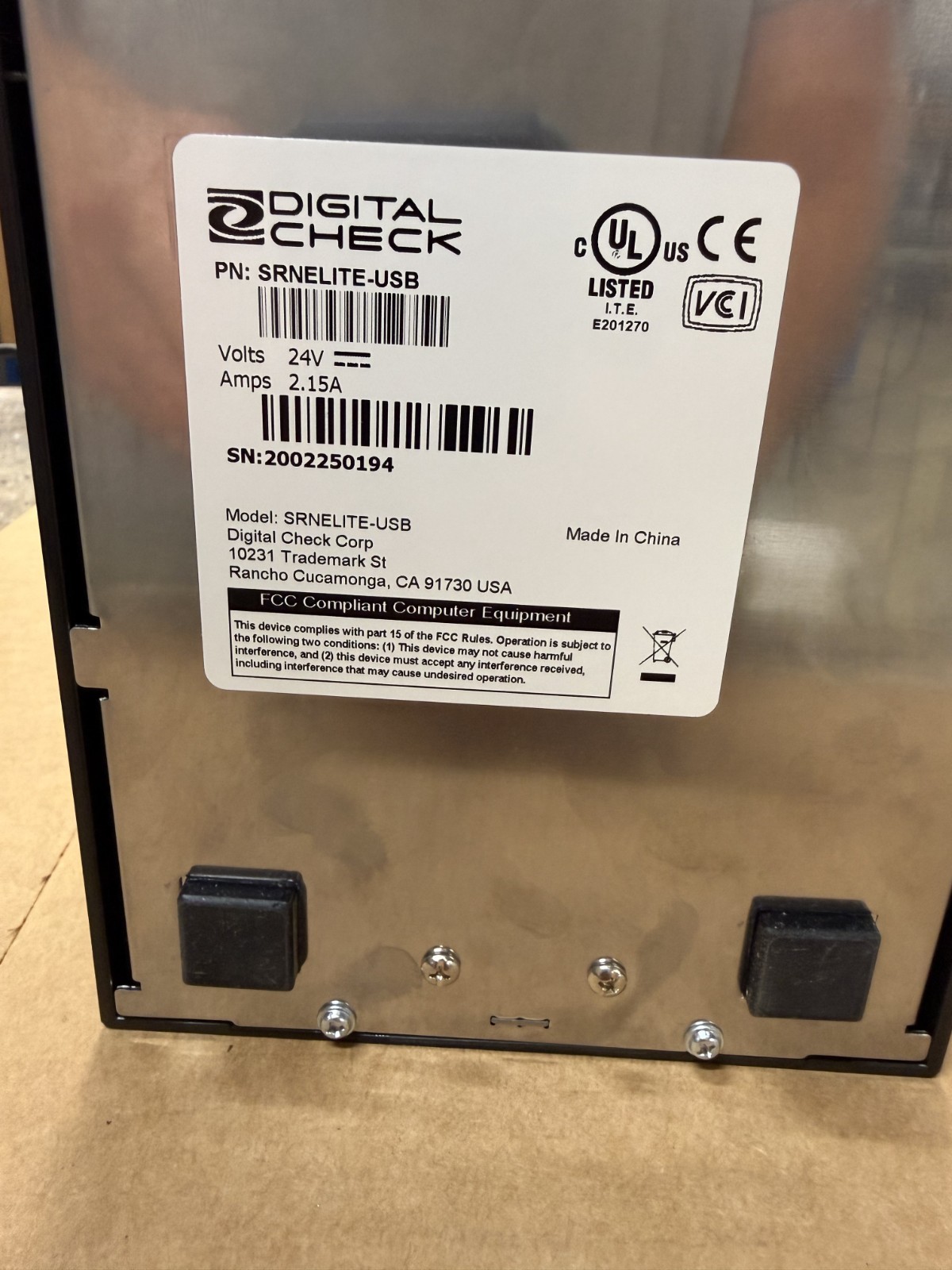 Digital Check ReceiptNOW Elite SRNELITE- Thermal Receipt Printer USB