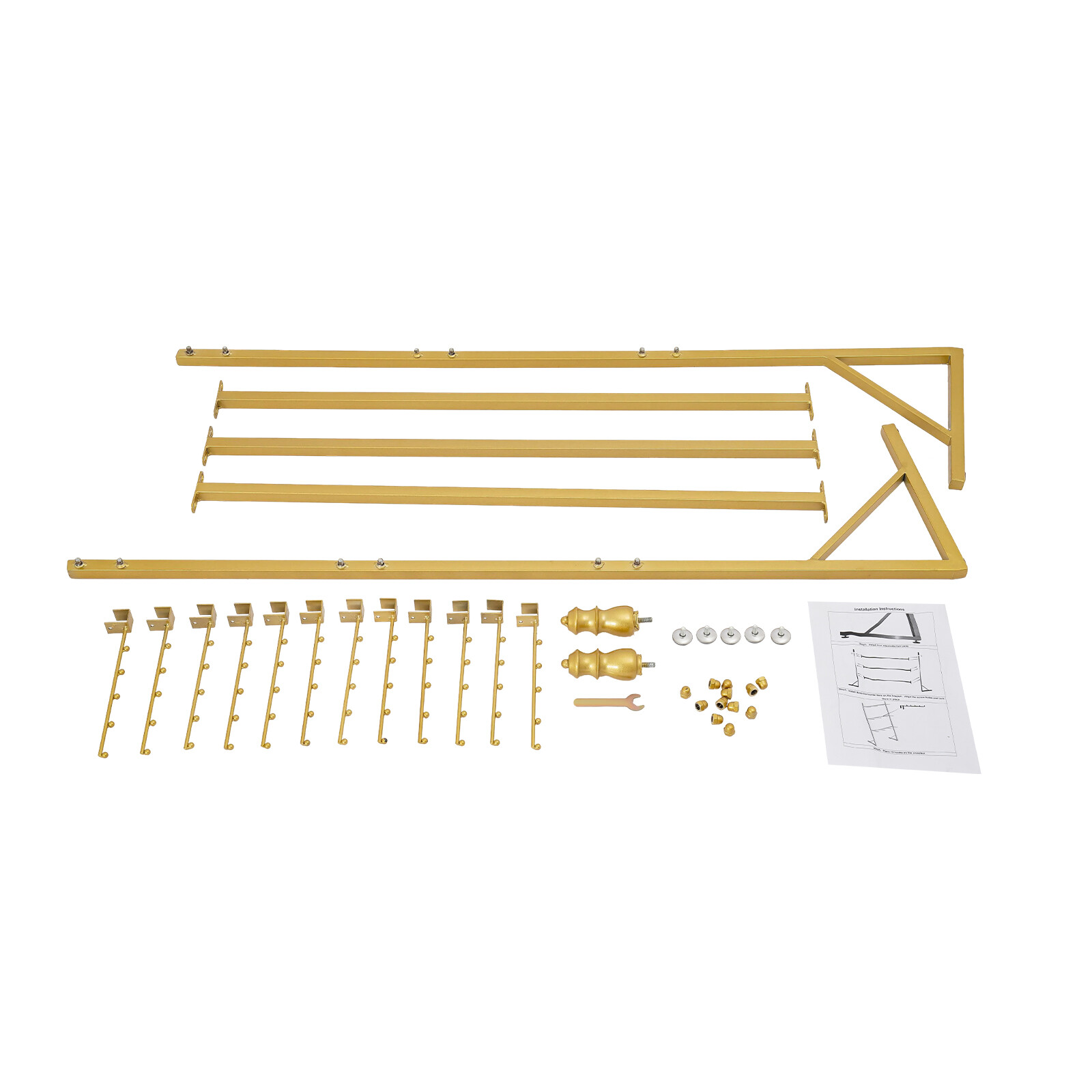 Lingerie Stand Shelves, Bra Gold Rack, Carbon Steel Underwear Display Stands