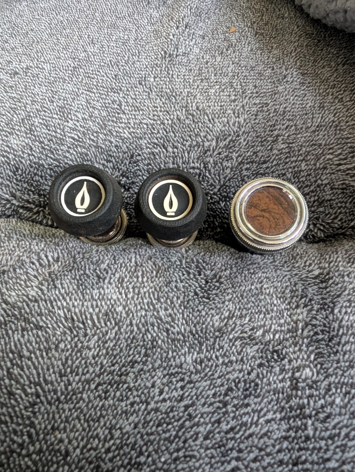 VINTAGE GM CAR CIGARETTE LIGHTERS - LOT OF 3
