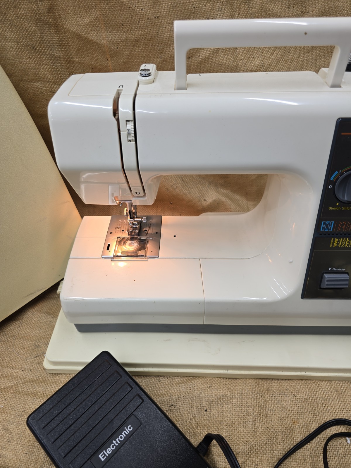 Kenmore 385 Sewing Machine 30 Stitch Pedal Case