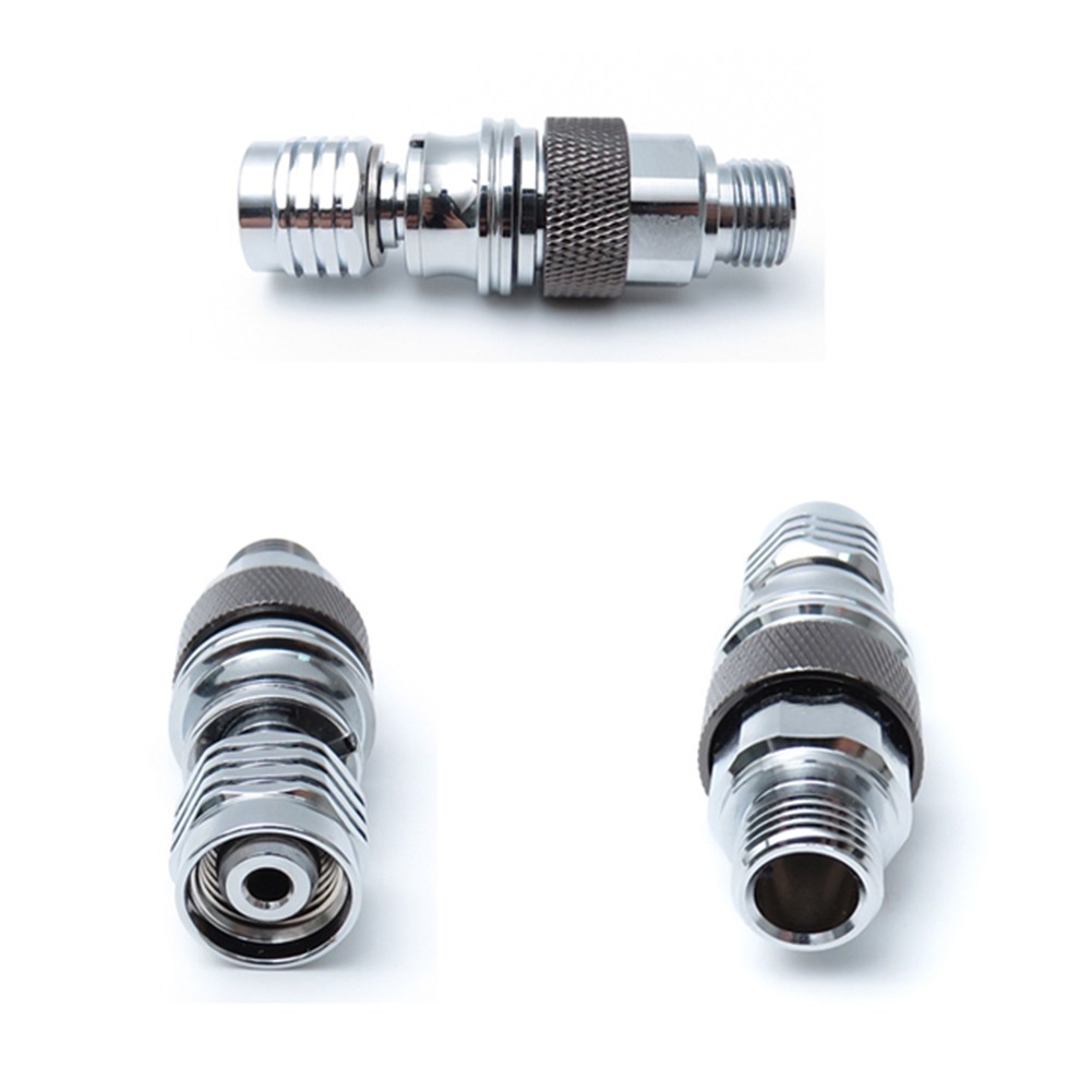 Chrome Plated Copper Diving Full Face Second Stage Adjuster Quick Connect