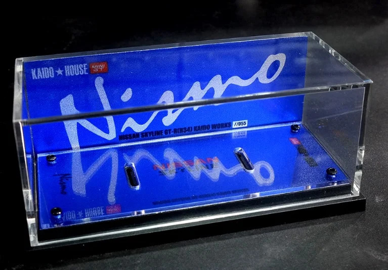 Acrylic Display for Kaido House Blue Skyline R34, 055