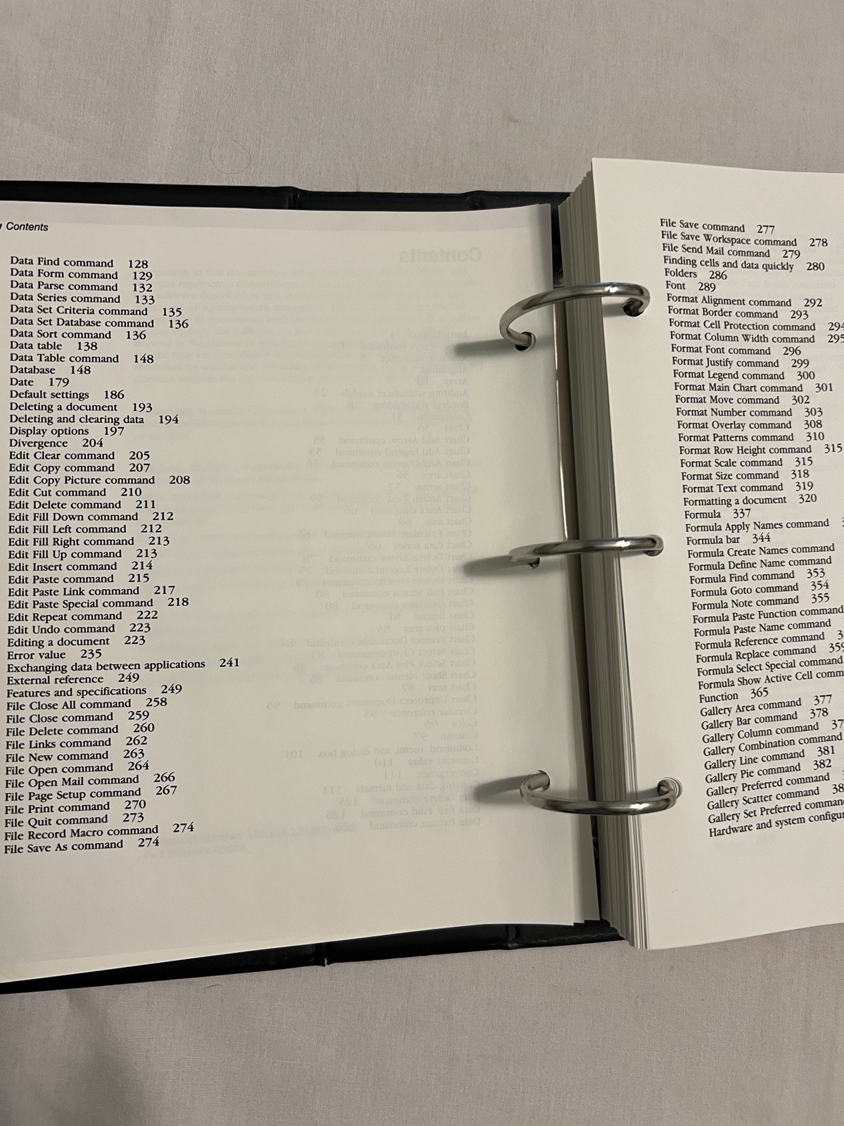 Microsoft Excel Reference for Apple Macintosh 1989