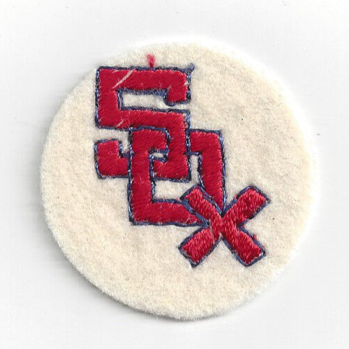 1960's Chicago White Sox patch 2" felt vintage old logo