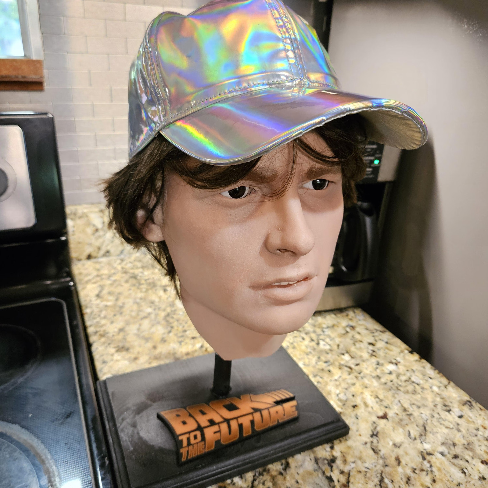 Marty Mcfly Michael J. Fox back to the future bust