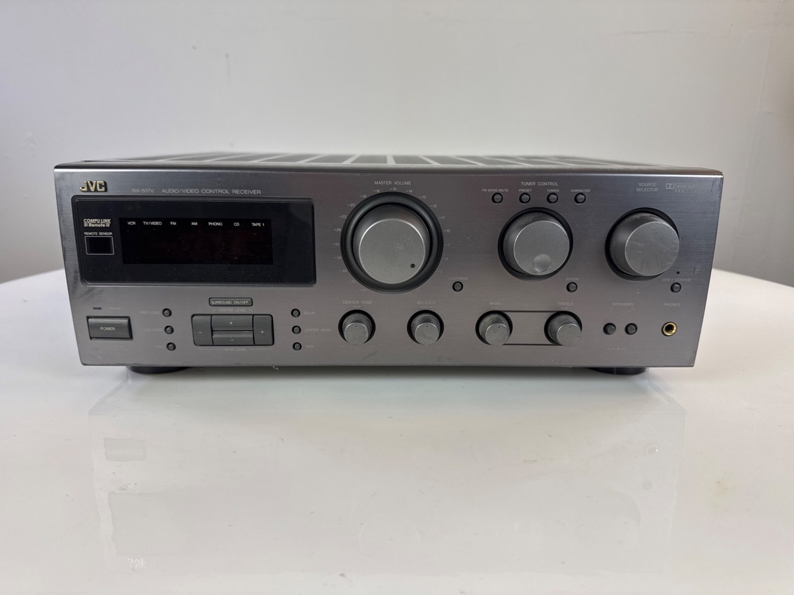 JVC RX-517V Receiver HiFi Stereo System Budget Audiophile Phono 5 Channel AVR