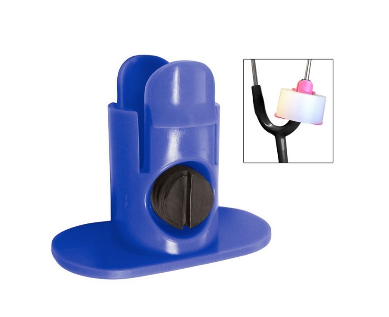 PRESTIGE MEDICAL Stethoscope Tape Holder Nursing Scrubs EMS EMT Nurse Gift-BLUE~
