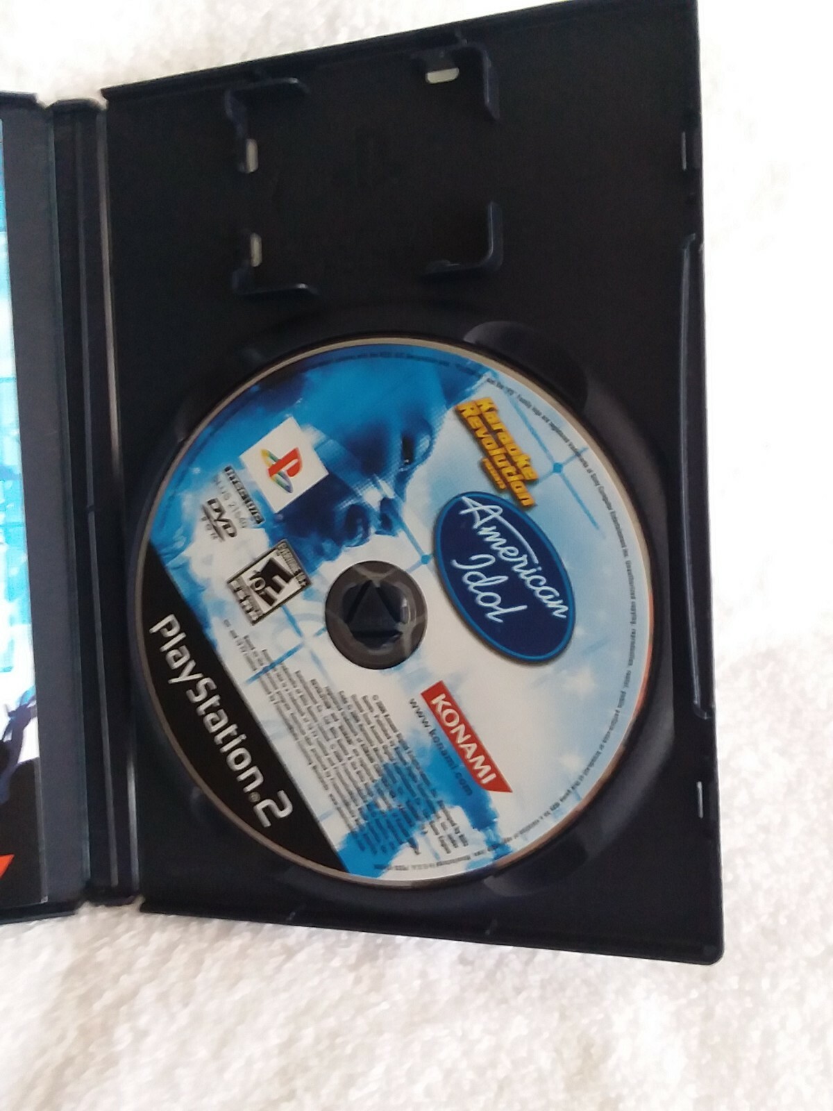 Play Station 2 American Idol Replacement Game Case 2006