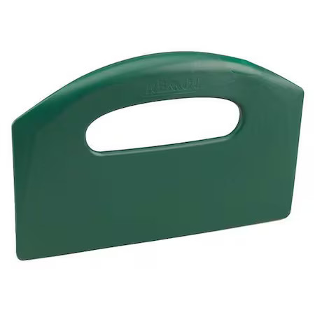 Remco 6960Md2 Bench Scraper, Poly, 8-1/2 X 5 In, Md Green