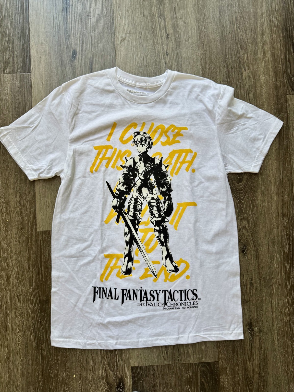 PAX West 2025 Final Fantasy Tactics Ramza T Shirt M Square Enix Party