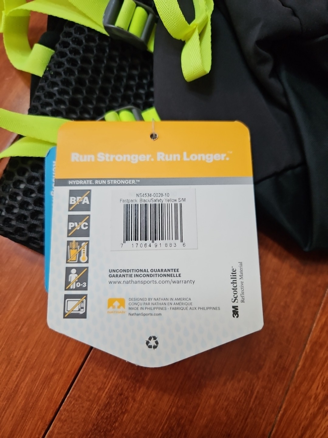 Nathan NS4534 Journey Hydration Backpack with 2L Bladder S/M