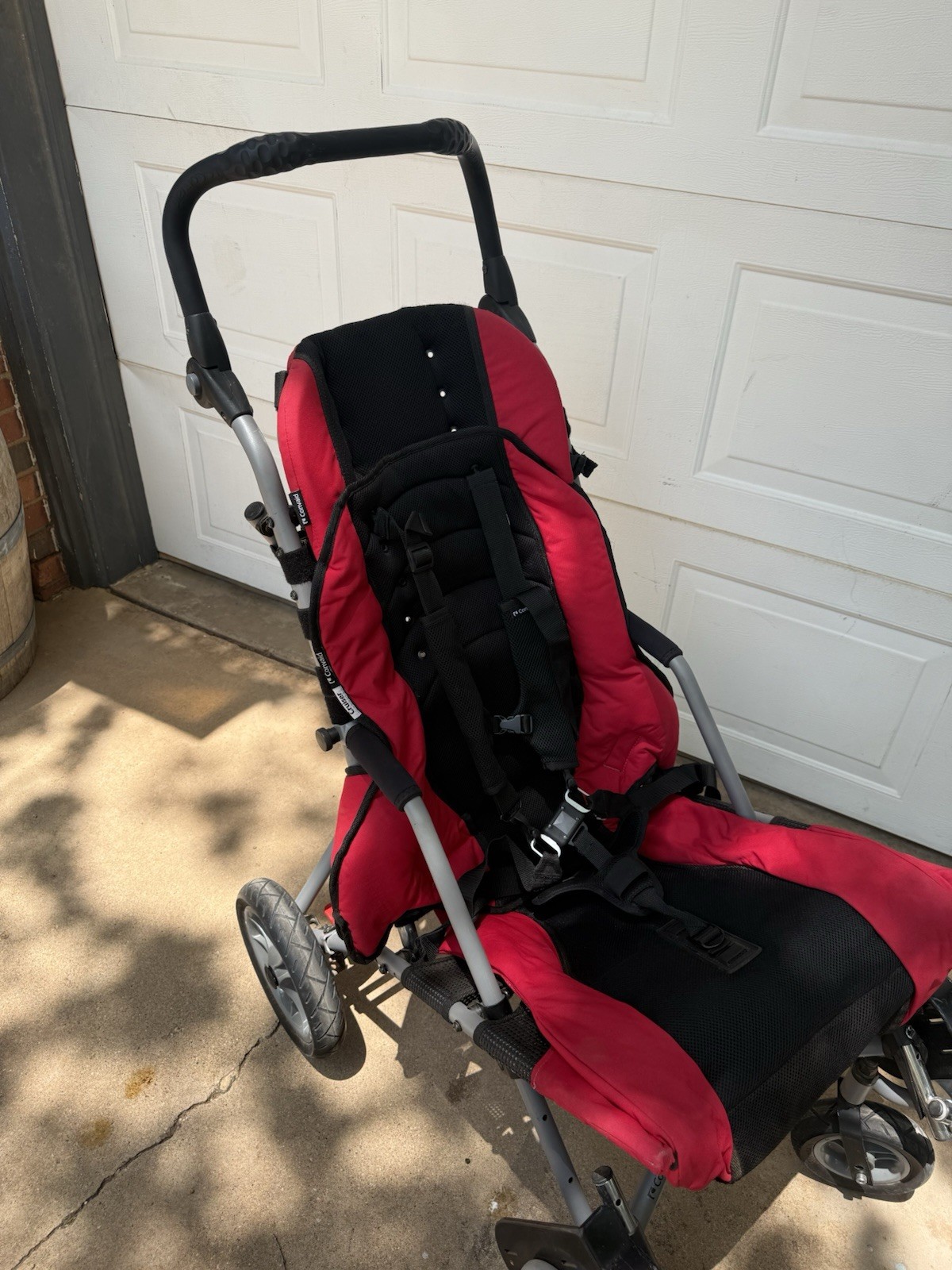 Convaid Cruiser Adaptive Stroller for Special Needs Red