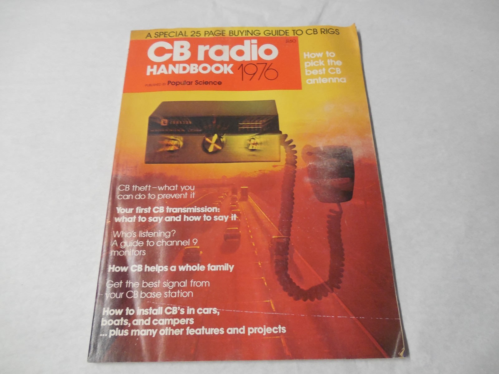 CB radio Handbook 1976 by Popular Science Special 25 Page Buying Guide