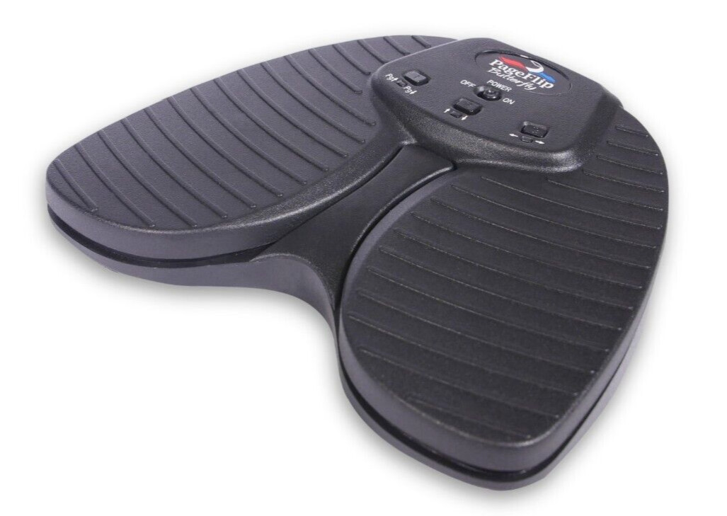 PageFlip Butterfly Bluetooth Page Turner Pedal
