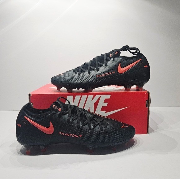 Nike Phantom GT Black Red Mens Size 7.5