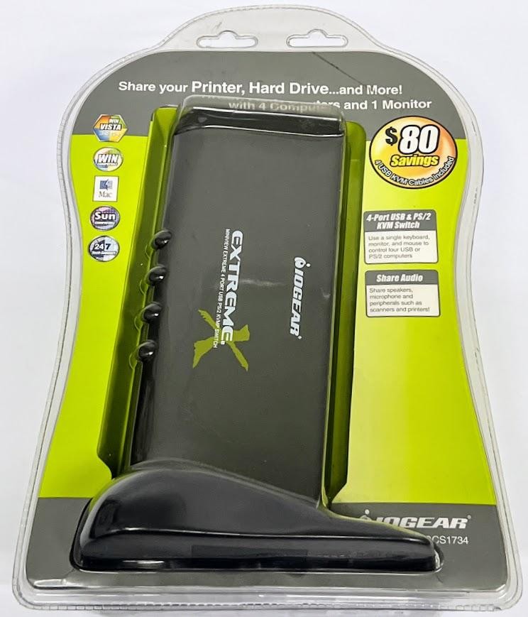 IOGEAR 4-Port MiniView Extreme KVMP Switch