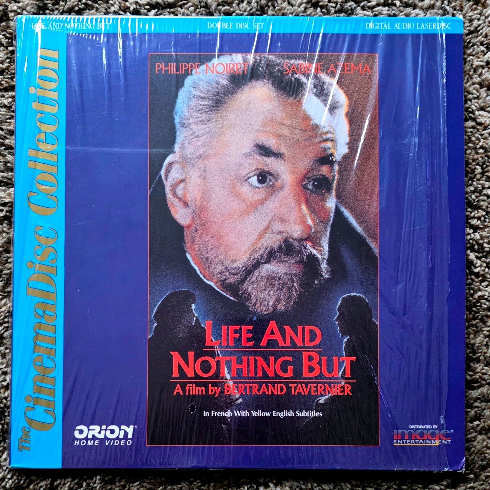Life and Nothing But Laserdisc Bertrand Tavernier Philippe Noiret 1989