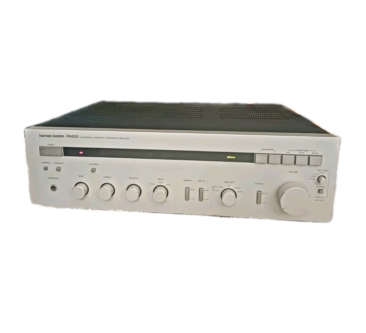 Vintage Harman Kardon PM650 Integrated Amp Amplifier, Serviced & Upgraded