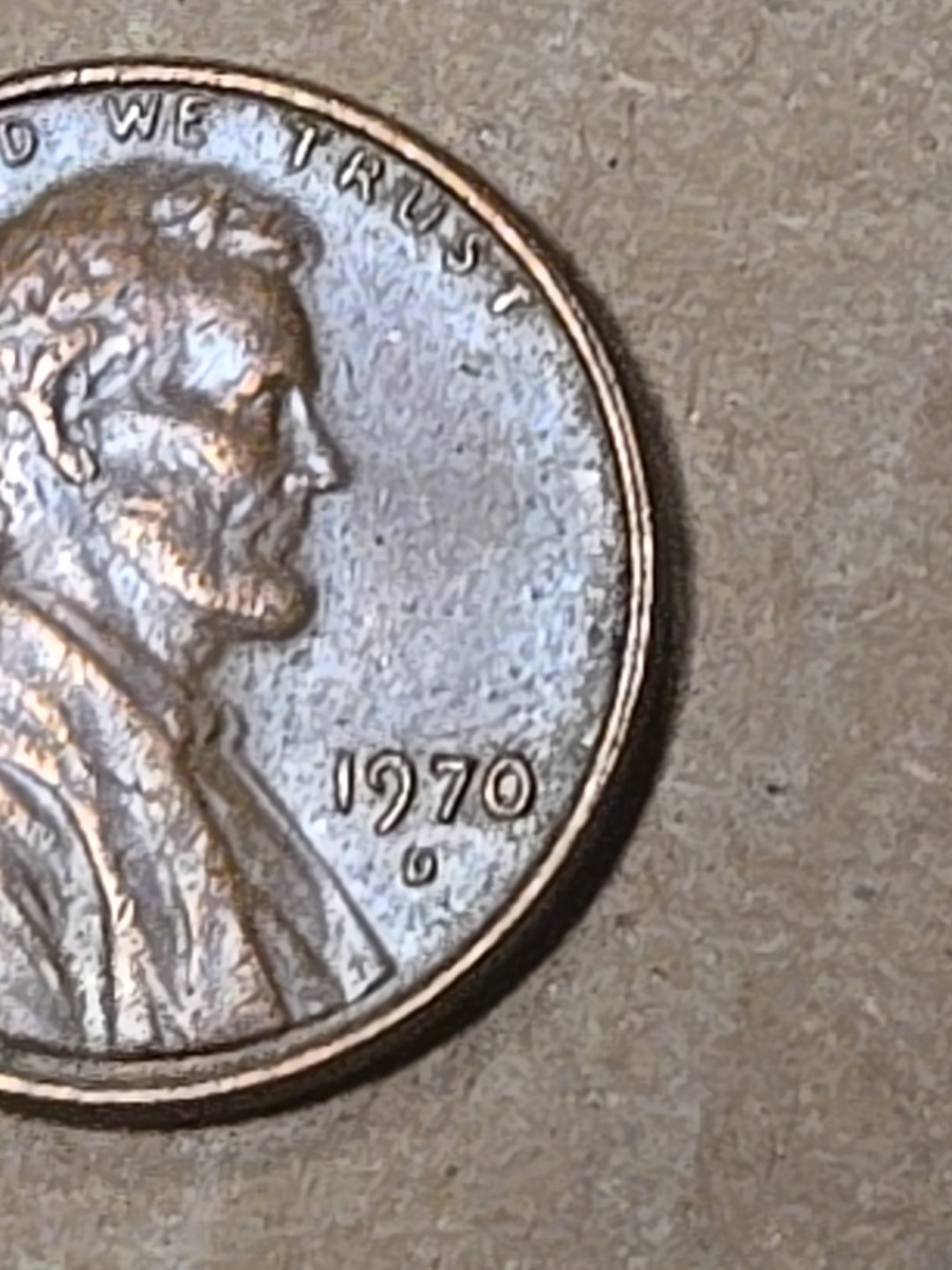 1970 D Double Die Obverse Penny