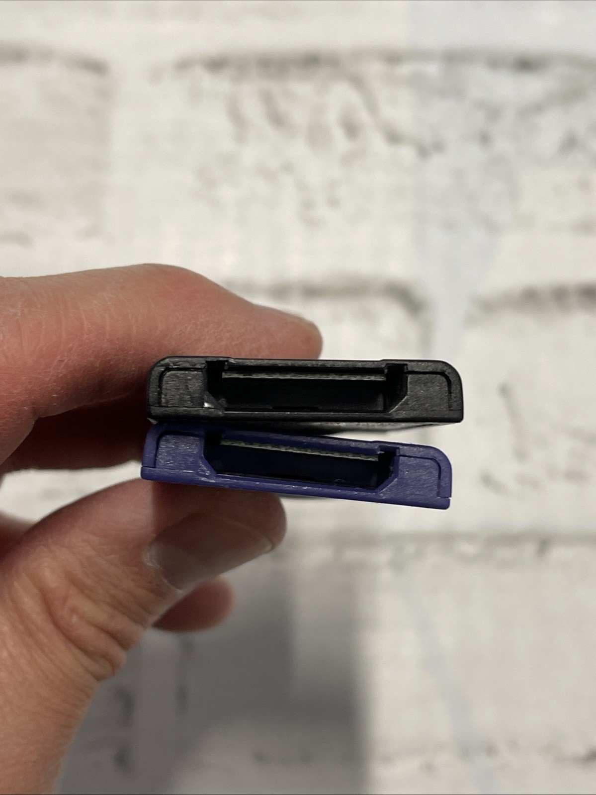 Pelican Black 59 Blocks Memory Card For Nintendo GC GameCube Lot Of 2 VGC Vtg