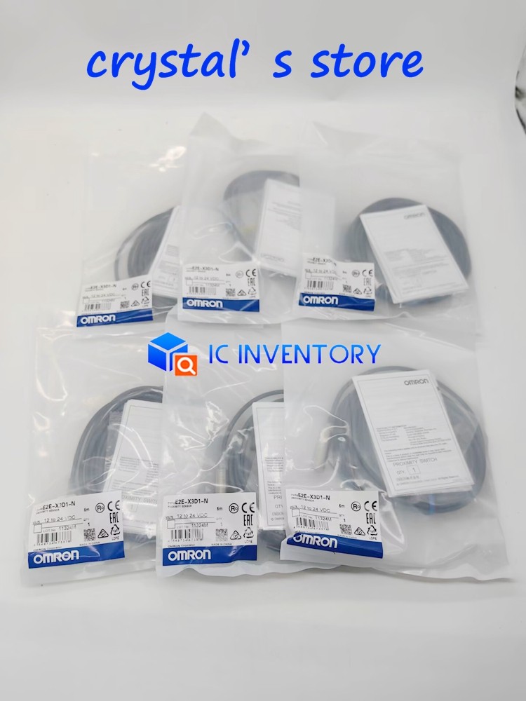 1PCS E2E-X3D1-N 5m Omron NEW In Box Proximity Switch Sensor E2EX3D1N 5m
