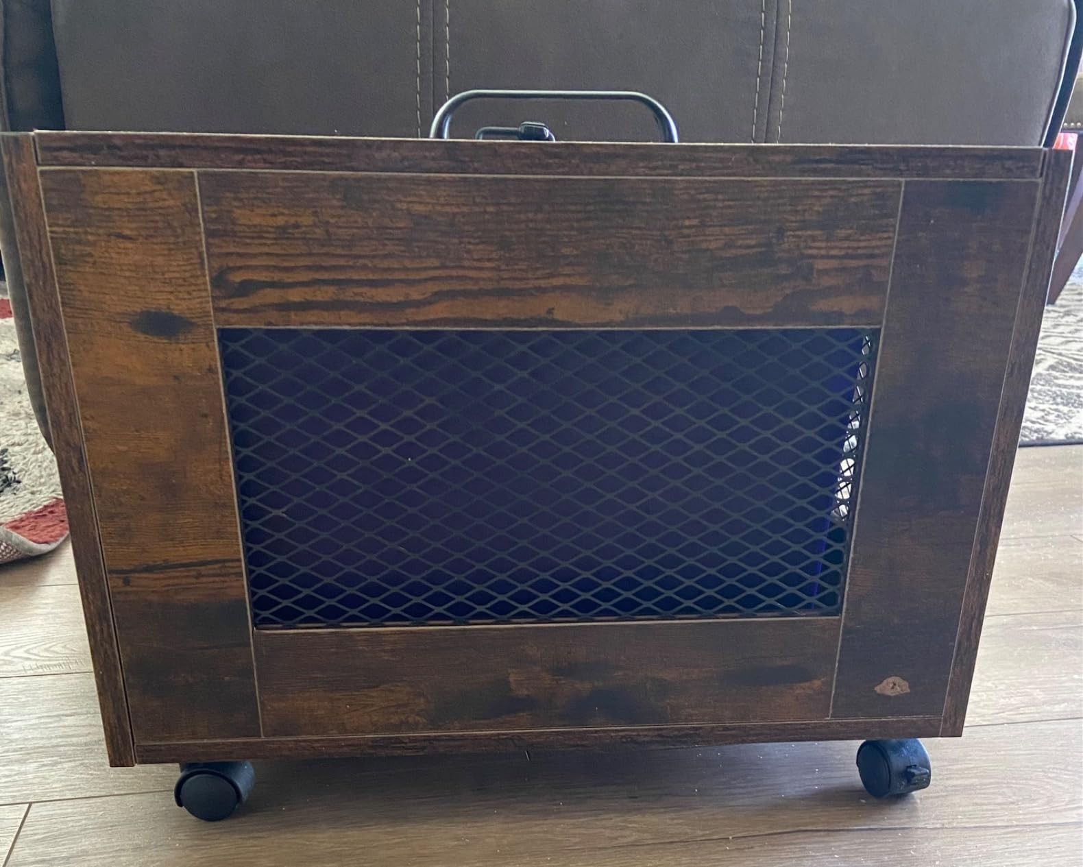 File Cabinet Cart Under Desk Rolling Filing Cabinet Home Office 17" x 11" x 11"