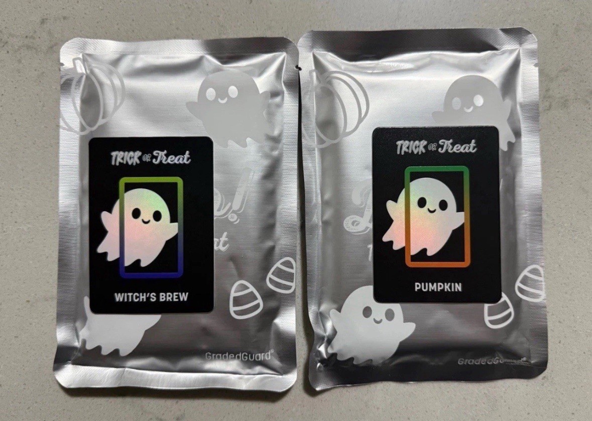 GradedGuard PSA Trick Or Treat WITCH'S BREW Pumpkin Pack Sealed Graded Guard