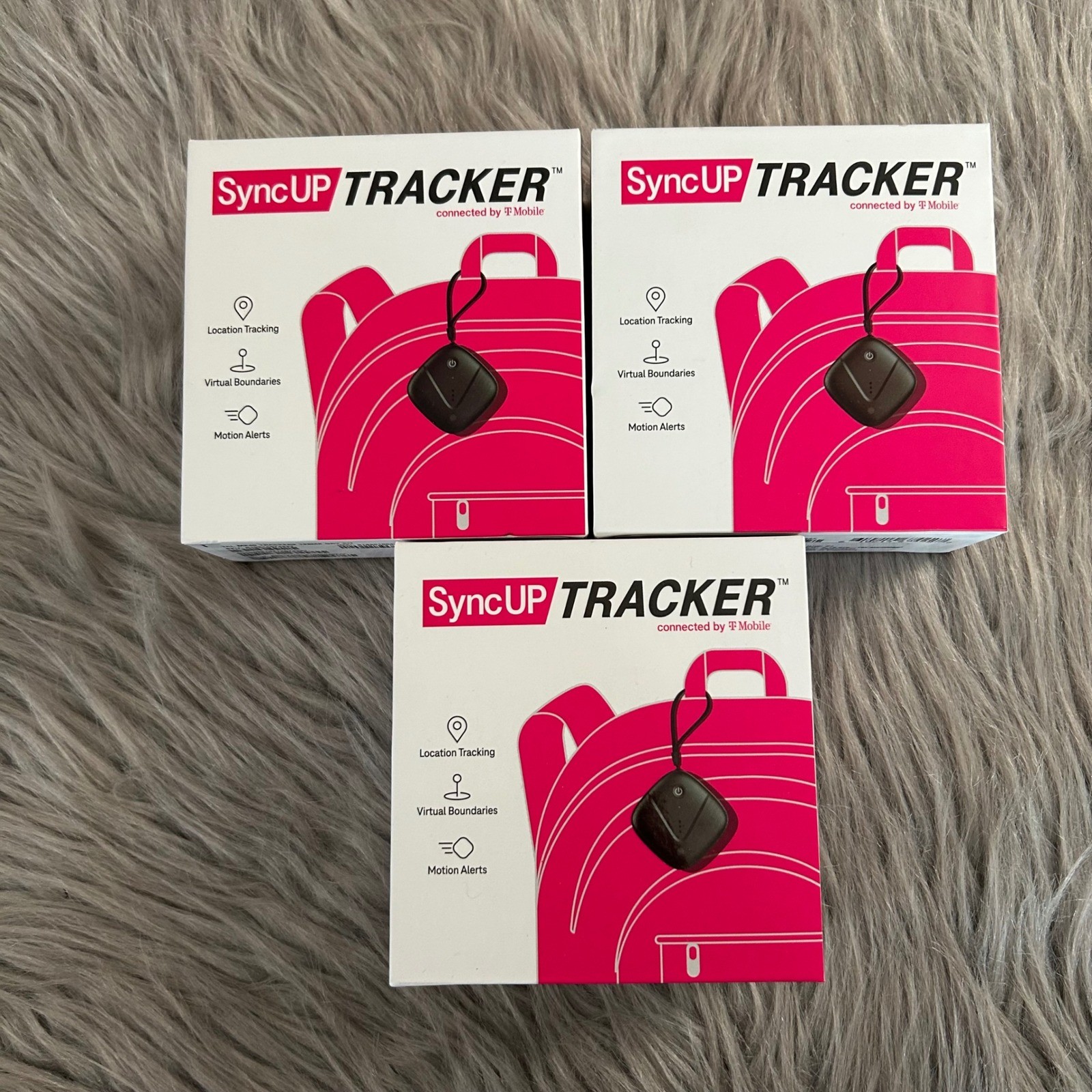 SyncUp Tracker Connect By T Mobile Bundle Lot Of 3 Trackers Location Tracking