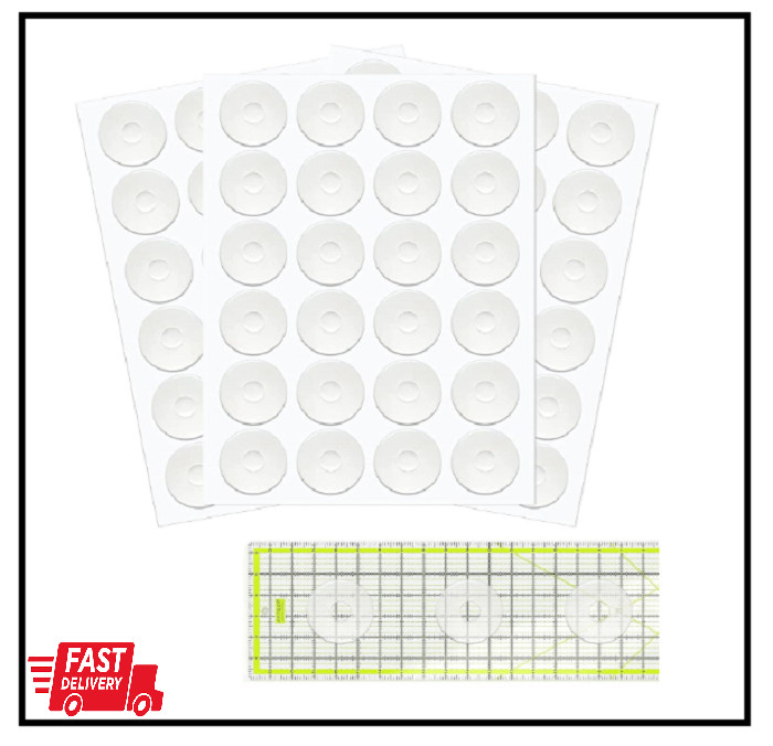 Non Slip Grips for Quilting Rulers Quilt Templates, Birllaid Non-Slip Adhesive R