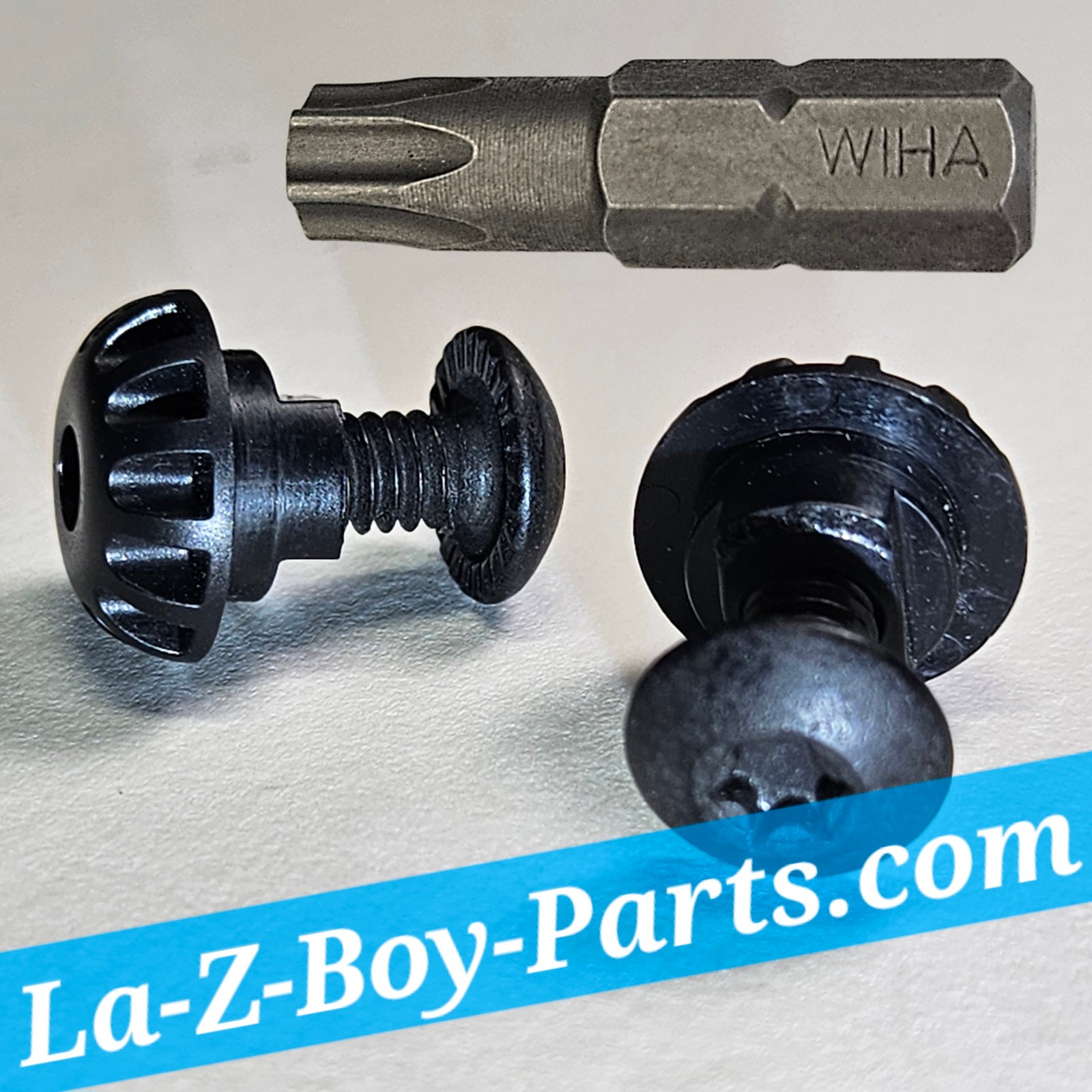 La-Z-Boy Recliner Foot Rest Screw Bolts Plastic Grommet Set OEM LAZY BOY PARTS