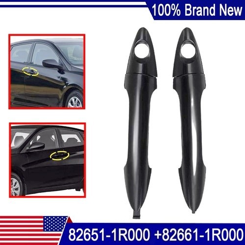 For Hyundai Accent 2012-2017 Outer Exterior Door Handle Front Rear Driver Side