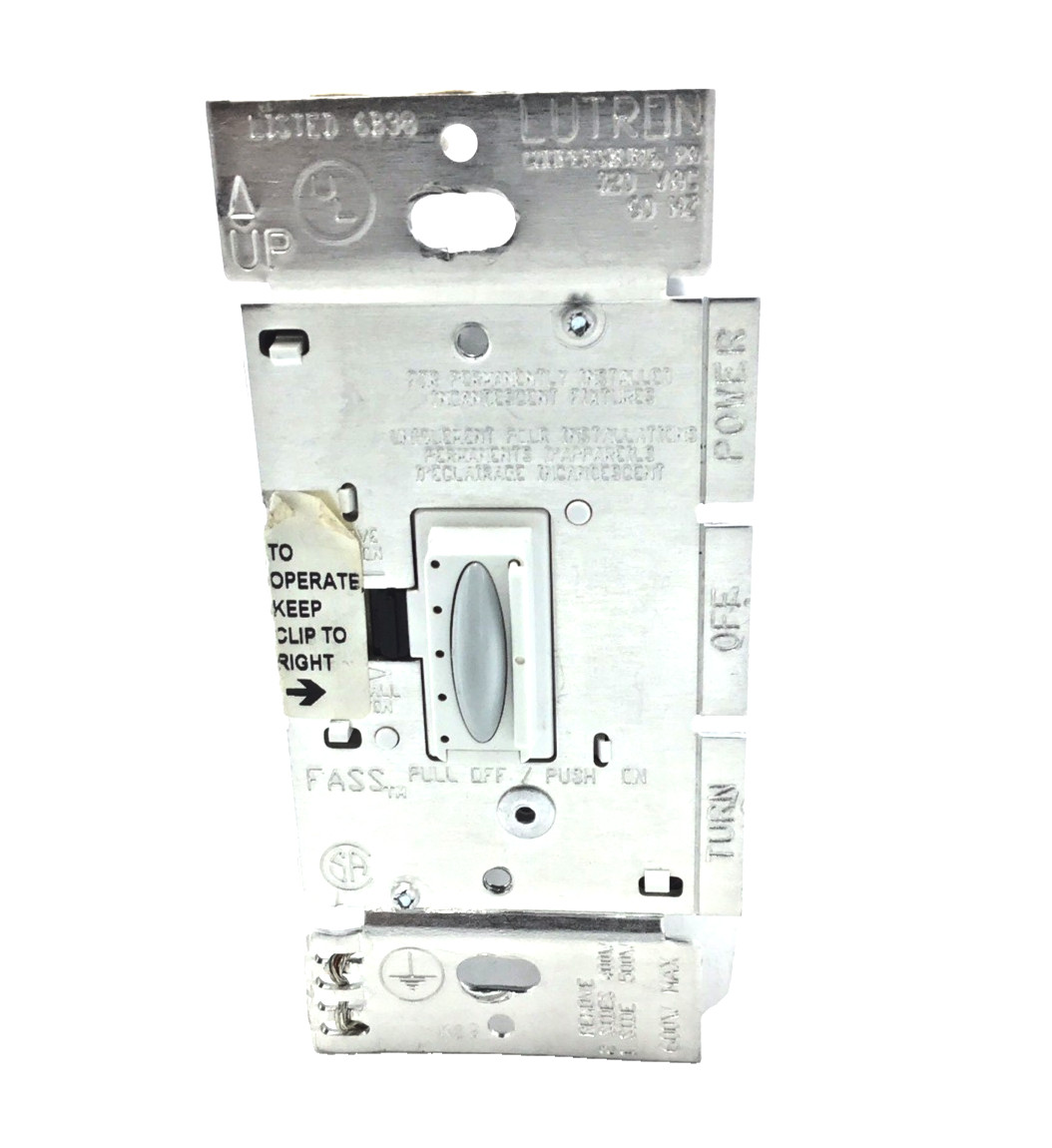 Lutron Faedra FA-600 600W Single-Location Preset Smart Dimmer (Grey)