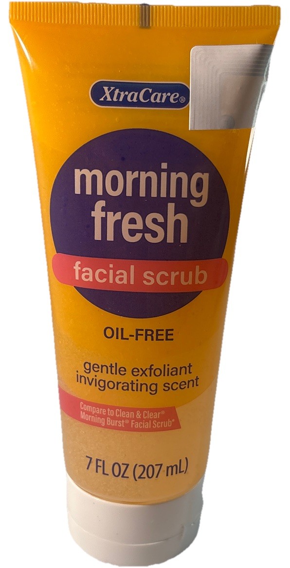 XtraCare Morning Fresh Facial Scrub 7oz Oil-Free Gentle Scent-NEW-SHIPS N 24 HRS