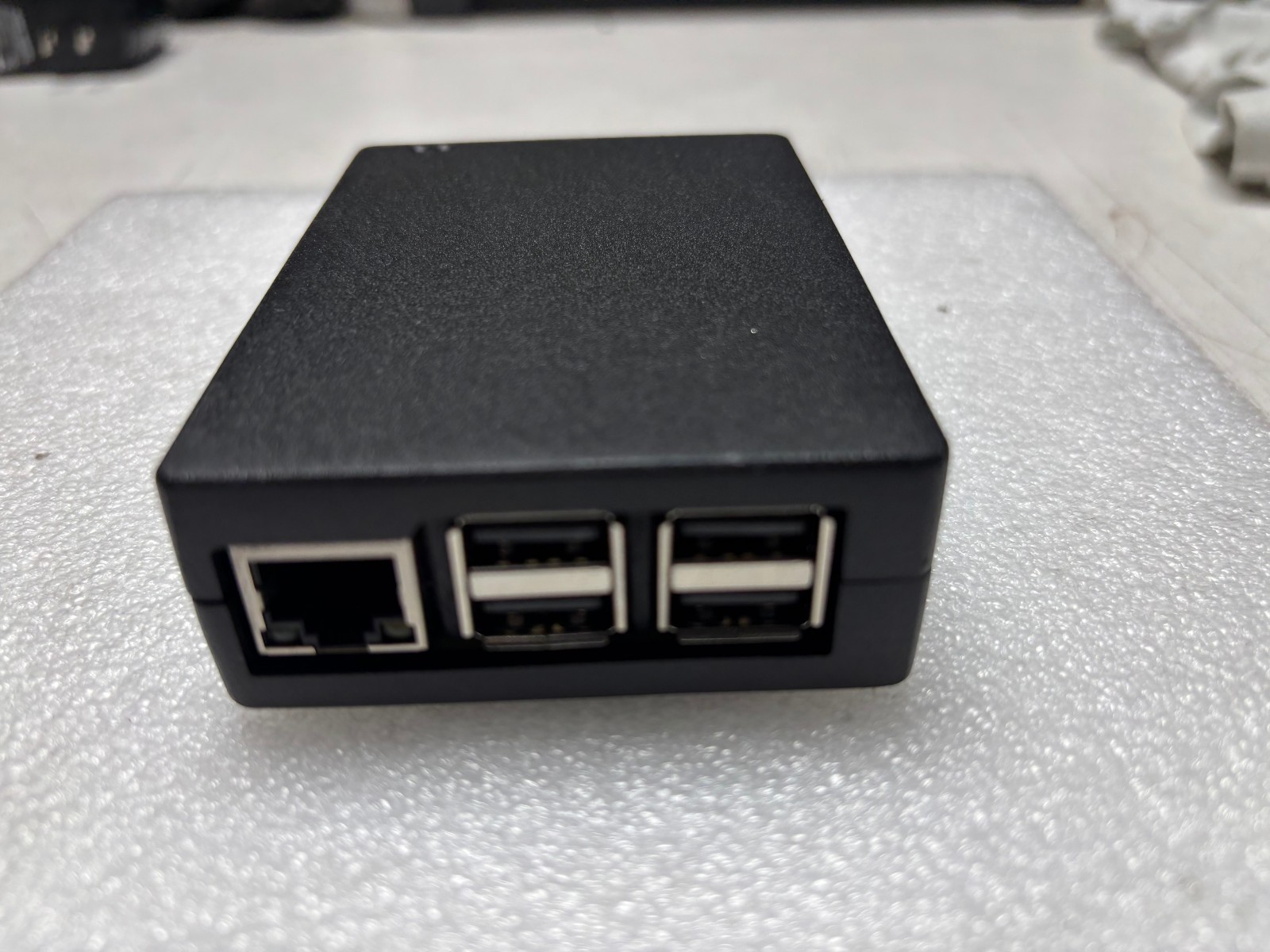 Raspberry Pi 3 Model B+ Single Board Computer With Metal Case and AC Adapter