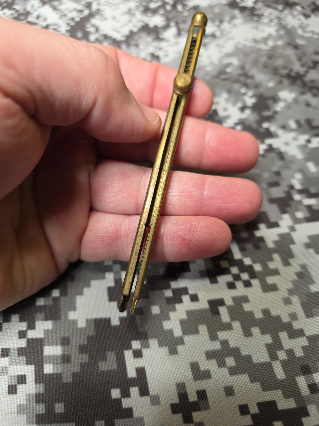 BLACK POWDER MUZZLELOADER BRASS #11 CAPPER INLINE NIPPLE CAPPING TOOL