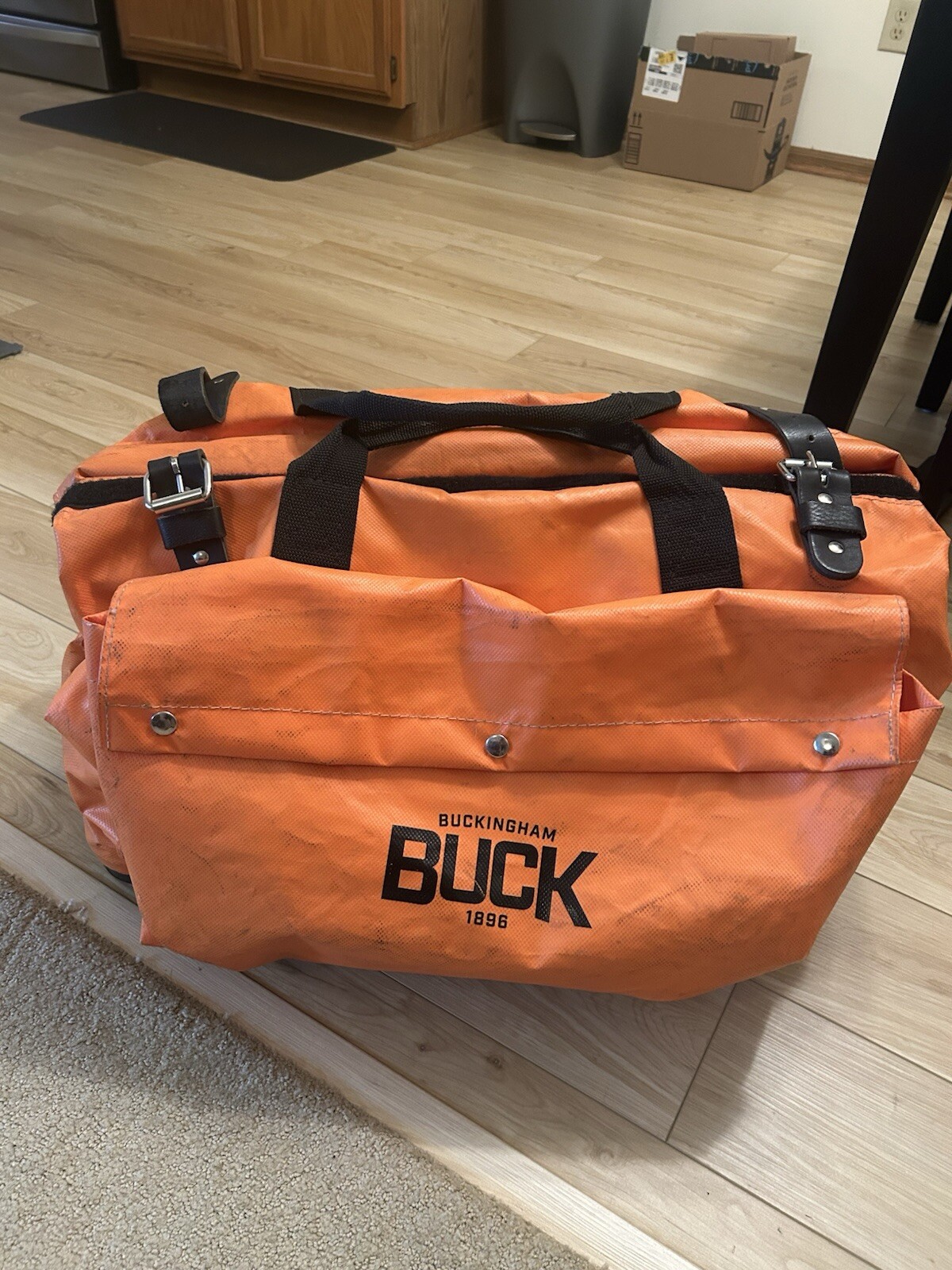 Matching Buckingham Climbing Gear With Tool Board And Bag Plus Tools