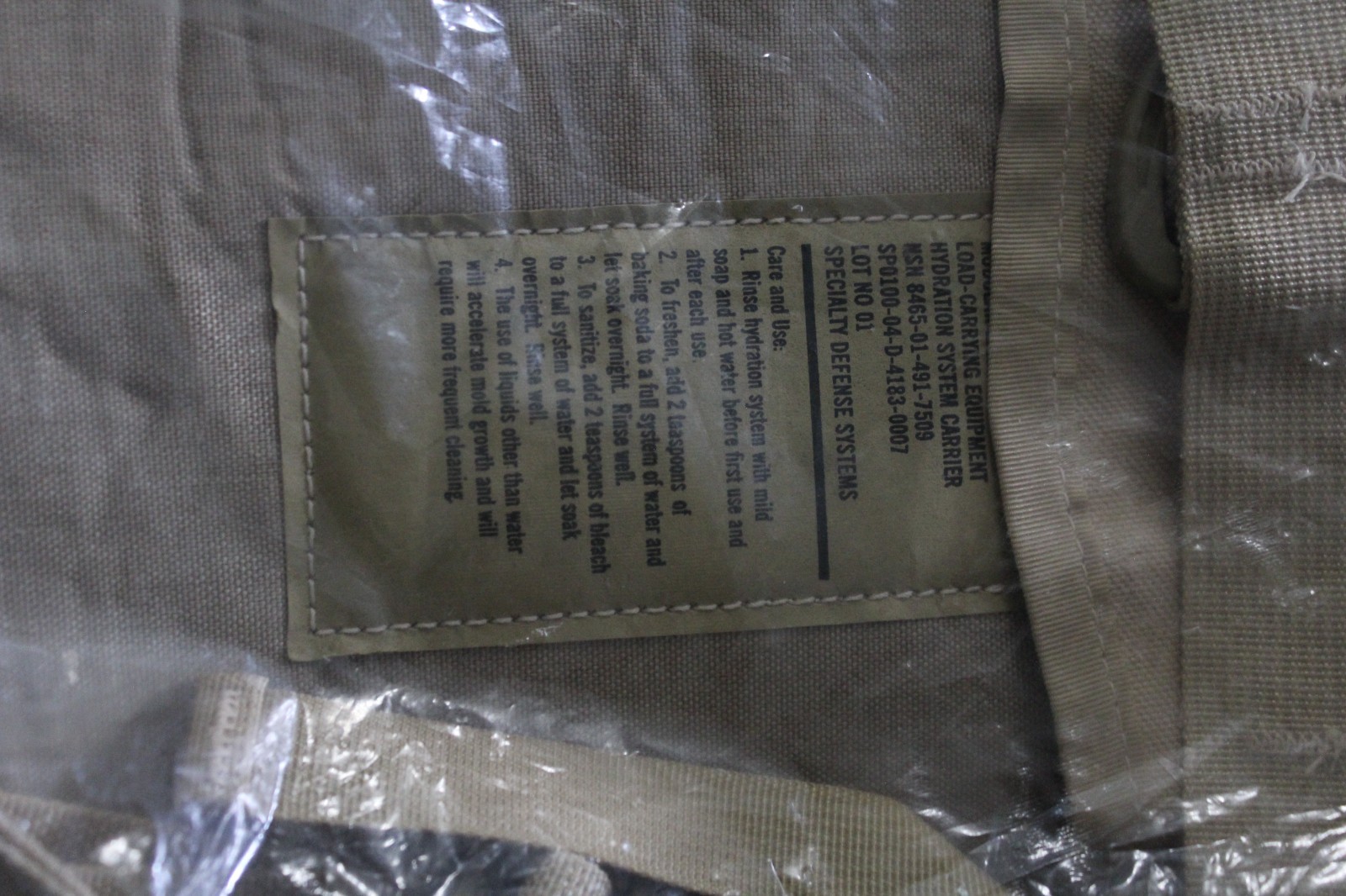 GI Hydration system
