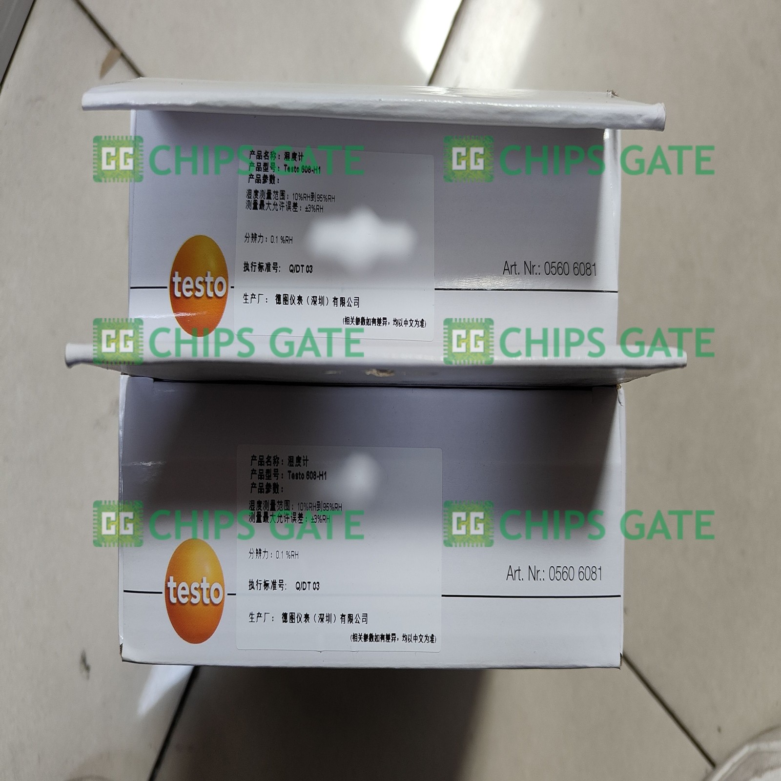 1PCS Testo 608-H1 Digital Thermohygromet