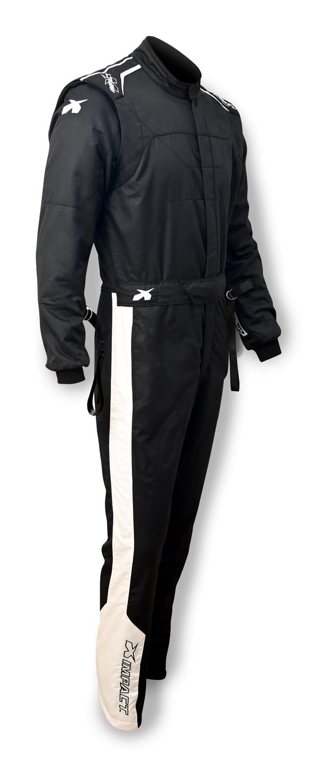 IMPACT RACING Suit Mini Racer 2.4 1pc Small Black 21411310