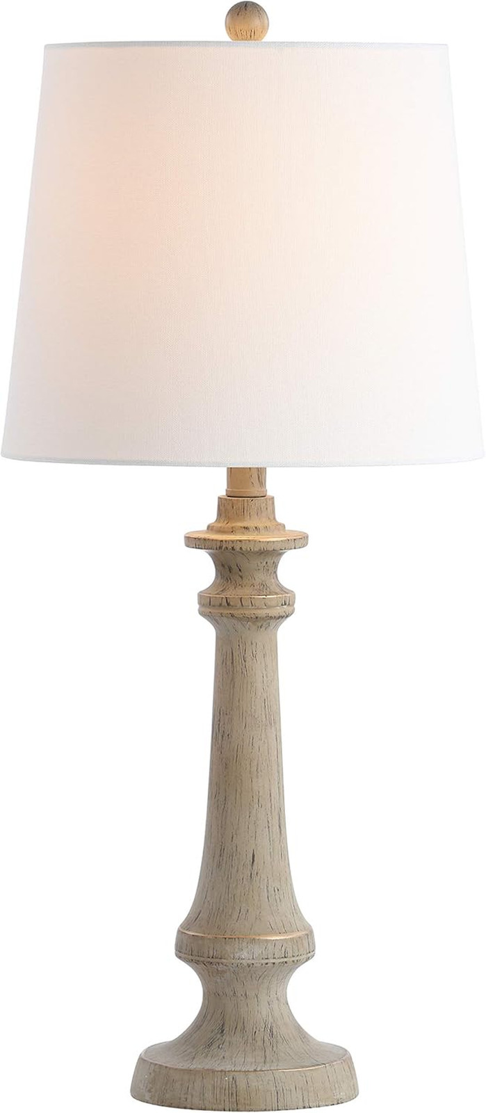Lighting Collection Rhett Rustic Farmhouse Antique Brown 28-Inch Bedroom Living