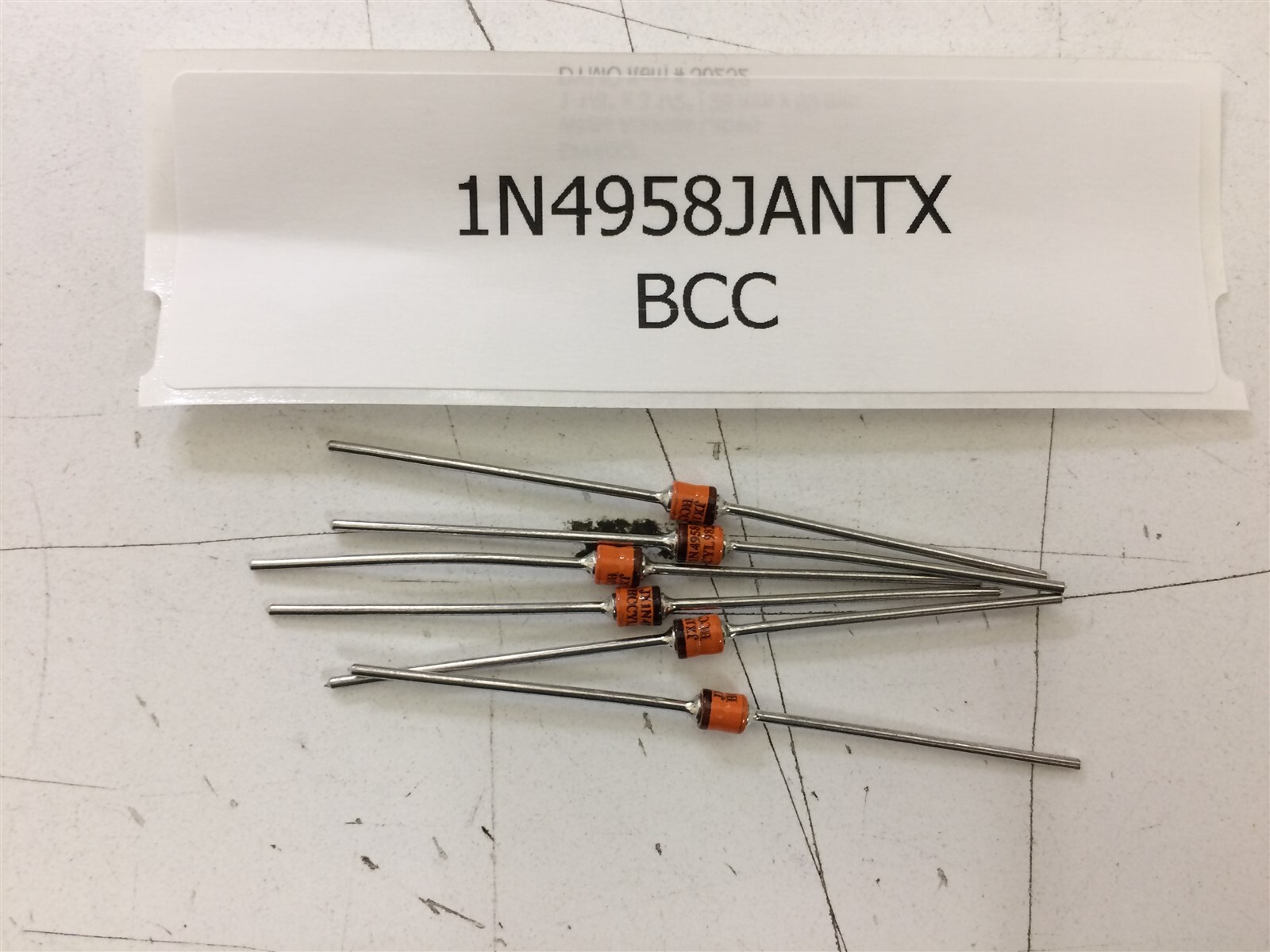 1N4958JANTX BCC 1N4958JTX DIODE AXIAL 1 UNIT