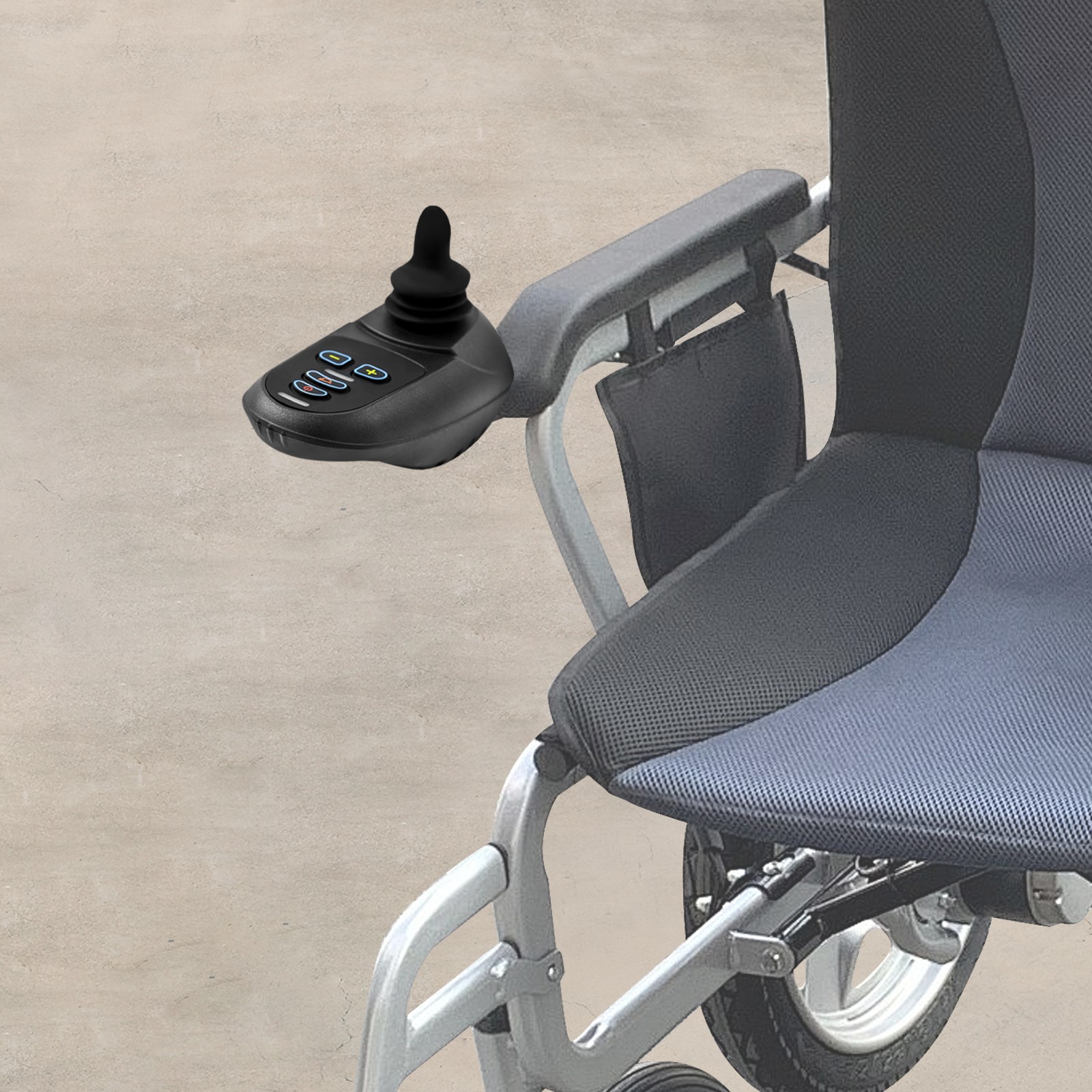 4 Key Wheelchair Joystick Controller Electric Mobility Universal Rocker 24V DC
