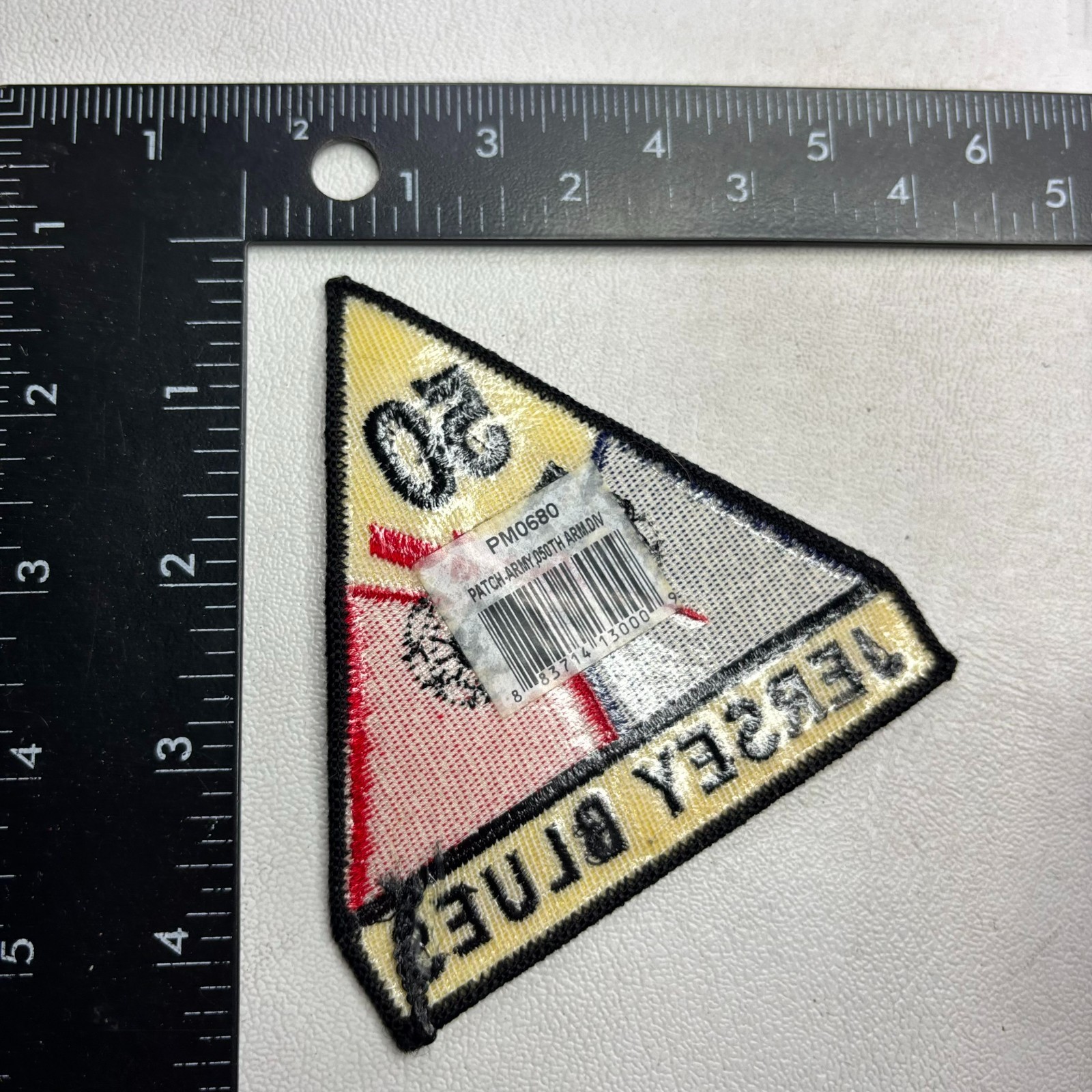 Recent-Make 50TH Armored Division (JERSEY BLUES Tank Div.) Patch (Military) 60XV