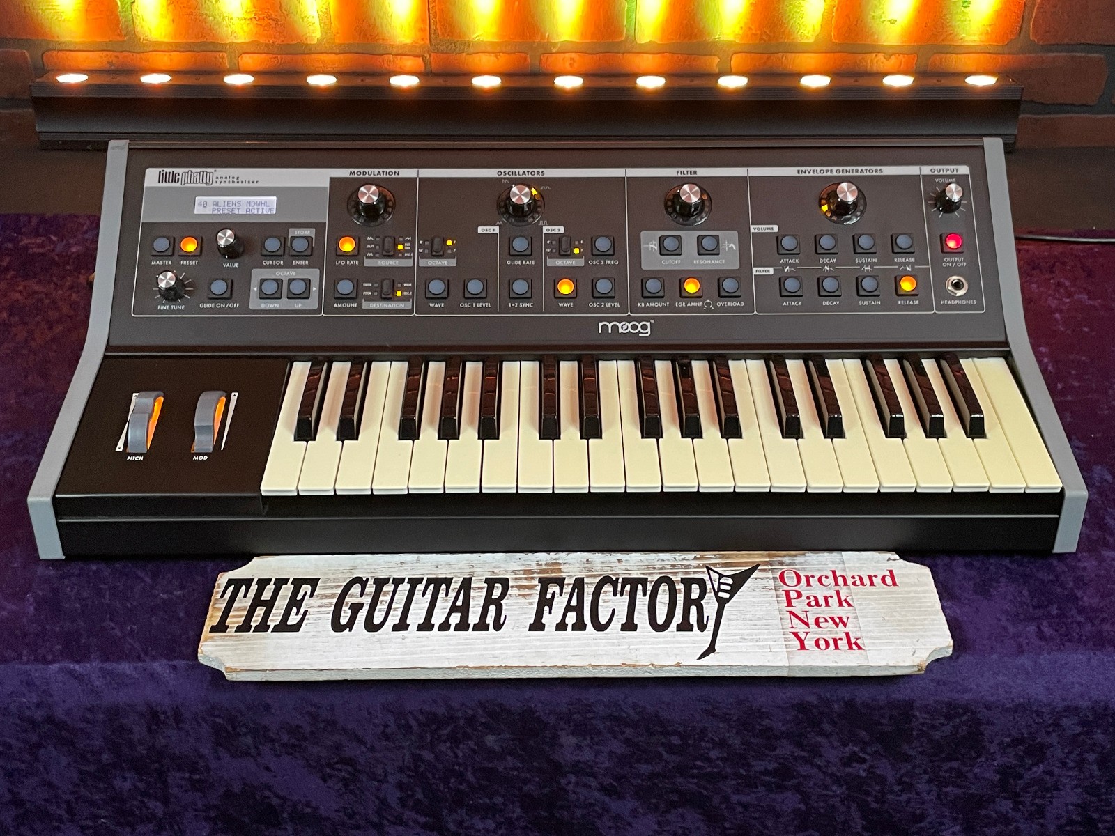 Moog Little Phatty Stage II 37-key, true analog synthesizer - Excellent