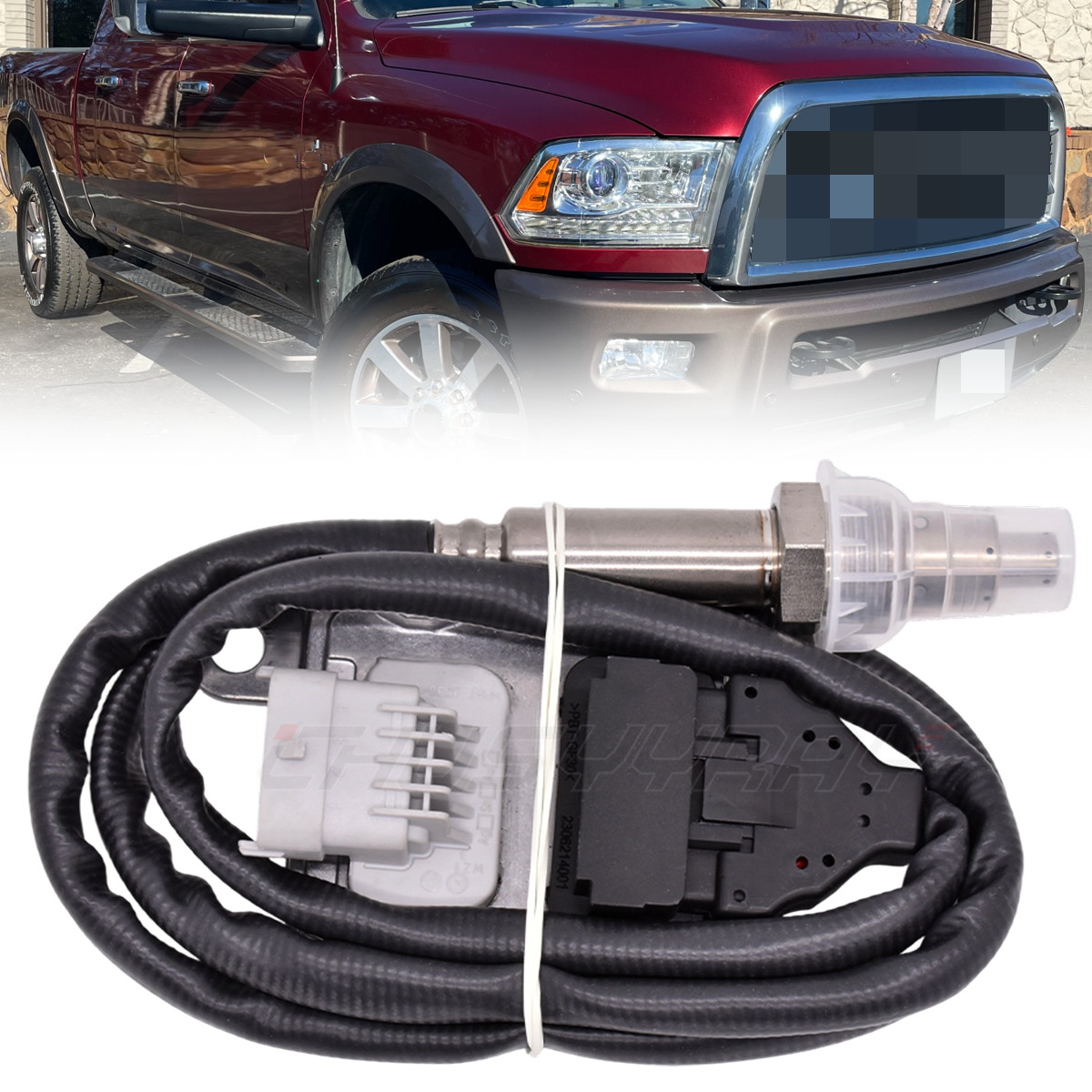 NOX Sensor For 2018 Ram 2500 3500 Cummins 6.7L L6 68307226AA 68307226AB USA