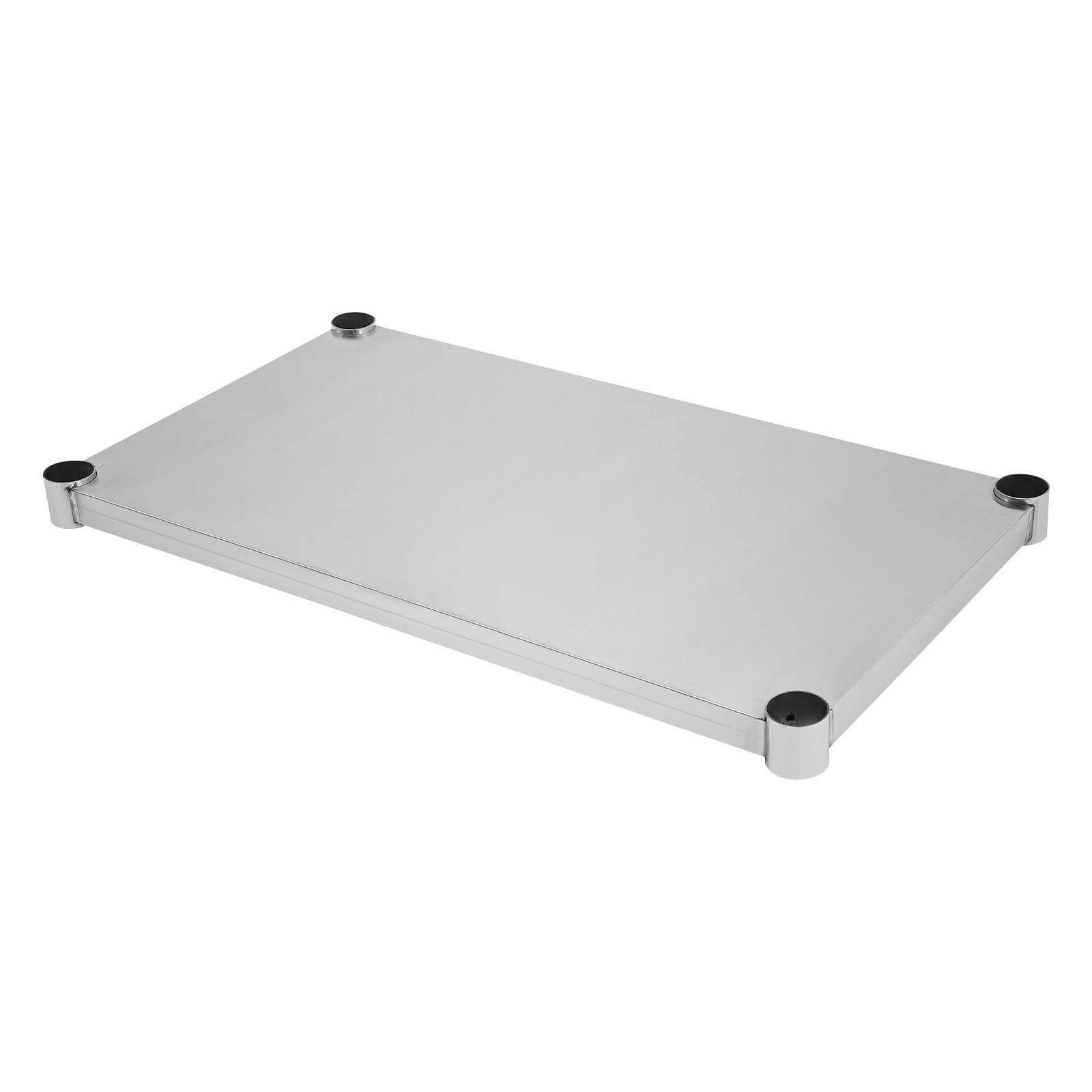 Stainless Steel Adjustable Under Shelf for Work Table - 220lbs Capacity